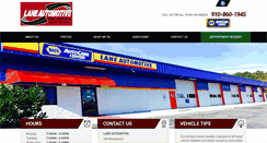 Desktop Screenshot of laneautomotiveservicecenter.com